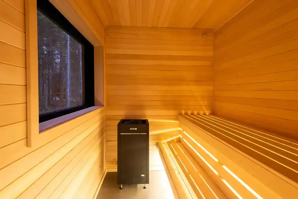 hébergement avec sauna - expérience thermale complète digne d’un spa nordique privé
