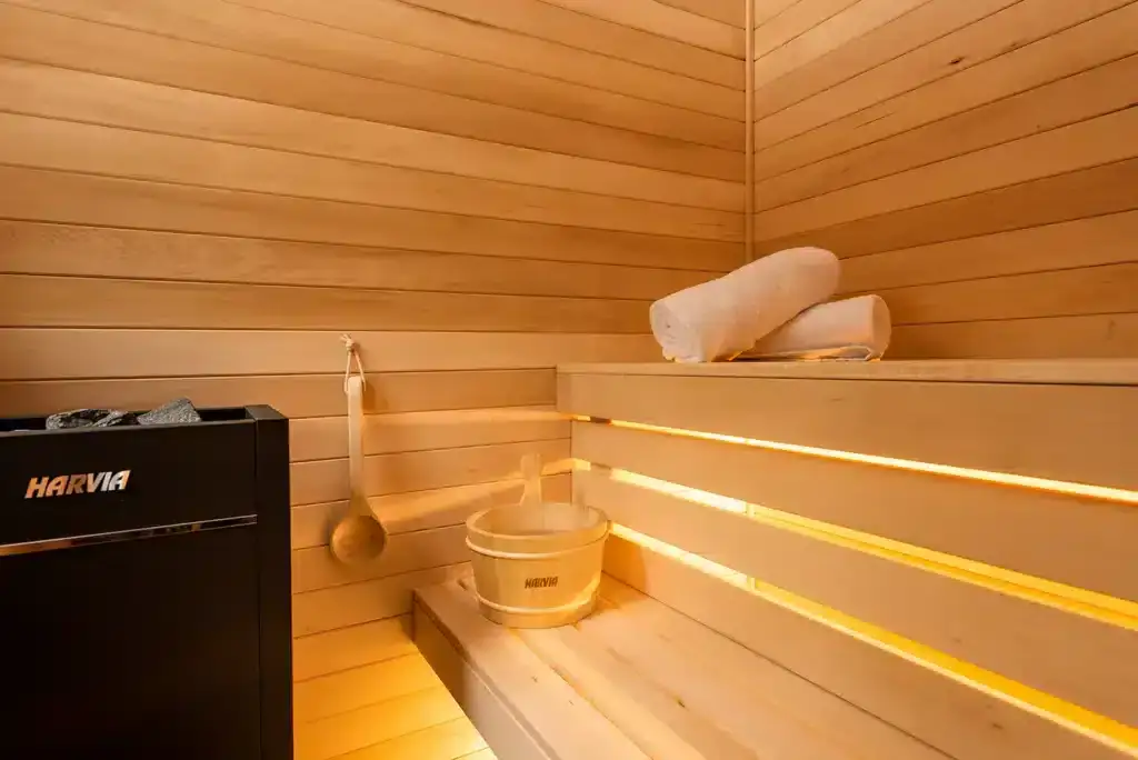 Chalet spa - sauna sec privé