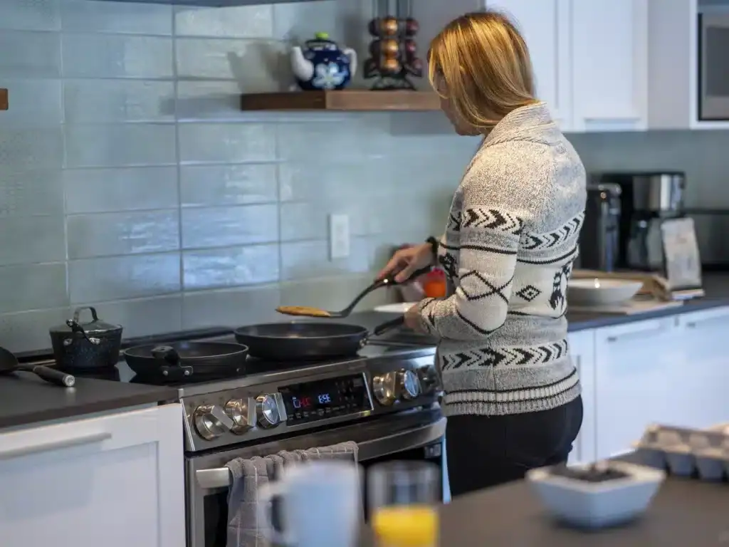 Chalet avec expérience thermale privée au bord de l'eau - Grande cuisine tout équipée
