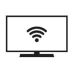 Hébergement haut de gamme - icône de télévision intelligente